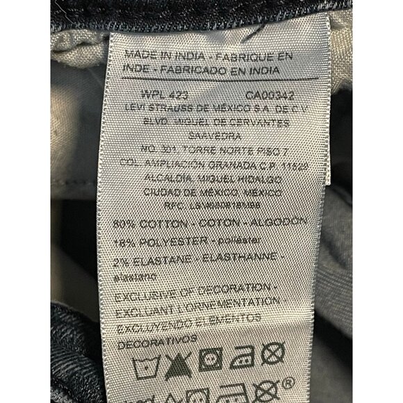 Levi's jeans mens 27 x 29 288 skinny Denizen blue - Picture 10 of 13